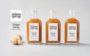 【shima syrup】Ginger Syrup with crashed ginger