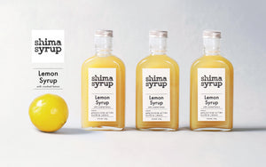 【shima syrup】Lemon Syrup with crashed lemon
