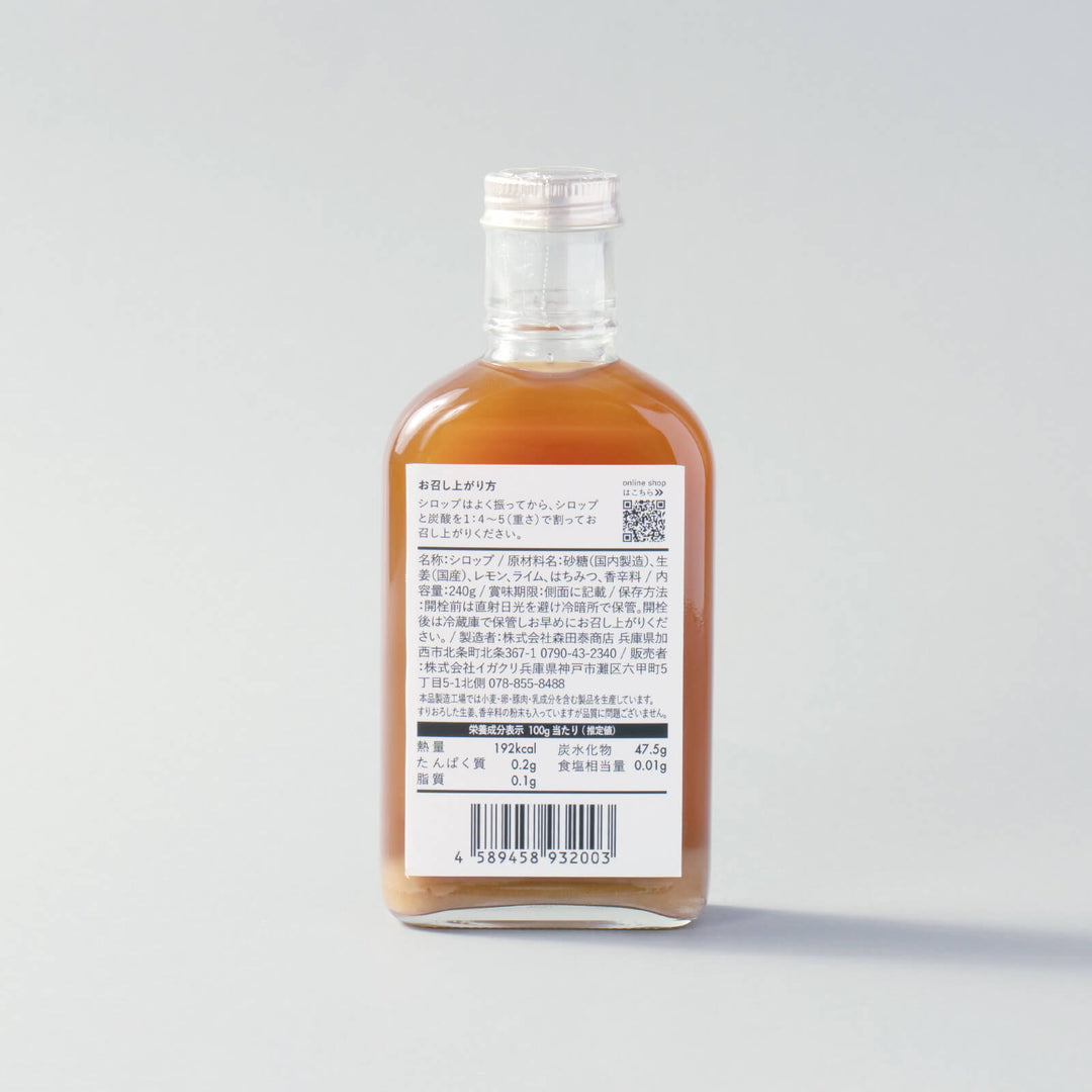 240ml×3本】TEMAHIMA PLUS クラフトジンジャー 国産 無添加 素材