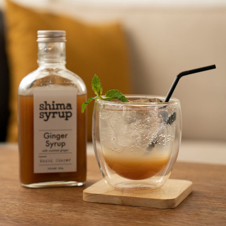 shima syrup】Strawberry Syrup with crashed strawberry
